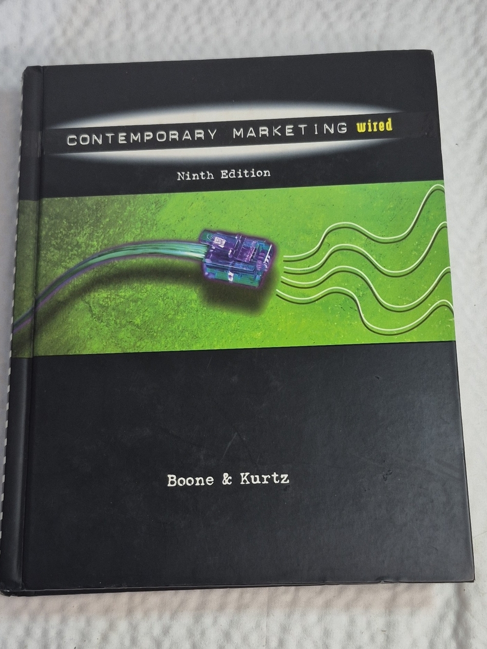 Contemporary Marketing Wired Ninth Edition - Black & Green Textbook